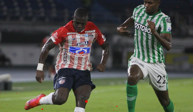Atlético Nacional se quedó con el segundo lugar del Grupo A de los cuadrangulares finales de la Liga BetPlay. Foto: Twitter Junior CF