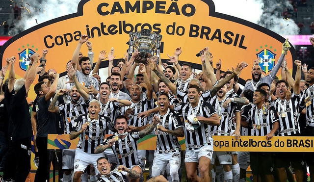 Atlético Mineiro es el campeón de la Copa do Brasil 2021. Foto: captura SporTV