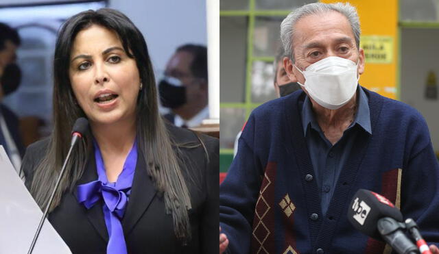 La parlamentaria se pronunció tras investigación periodística que involucra a la hija del ministro Carlos Gallardo. Foto: Twitter de Patricia Chirinos/Minedu