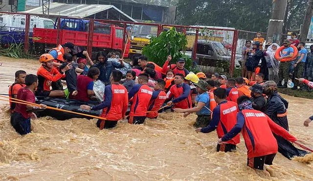 Rai es el supertifón más violento que ha azotado Filipinas este 2021. Foto: AFP