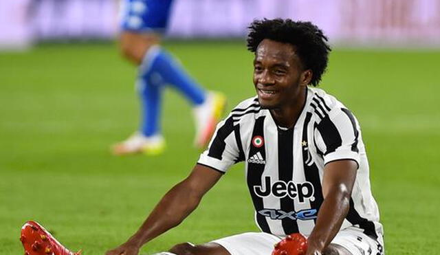 Cuadrado lleva tres goles con la Juventus en la presente campaña. Foto: AFP