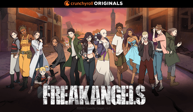 FreakAngels se prepara para su gran estreno. Foto: Crunchyroll