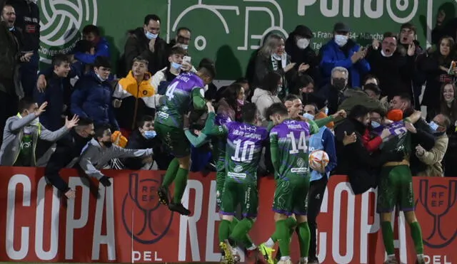 Mancha Real clasificó a los dieciseisavos de final de la Copa del Rey. Foto: JuanCa