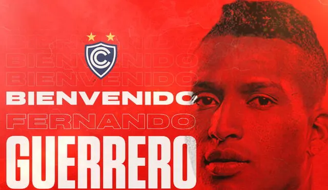 Fernando Guerrero llega de Independiente del Valle. Foto. Cienciano.