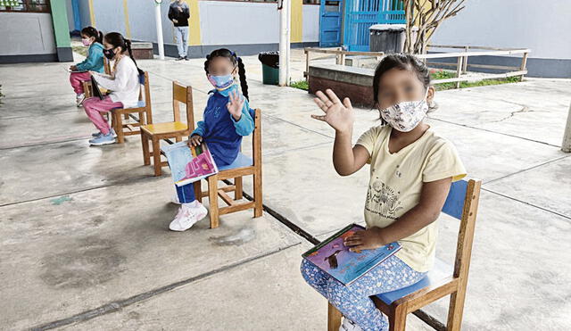 Vuelven. El retorno a las escuelas en las vacaciones servirá para la socialización de los niños. Foto: difusión