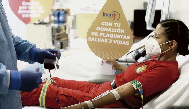 Es vida. La donación de sangre sigue siendo baja en el país. Foto: La República