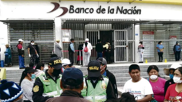 Pagos en Banco de Nación.