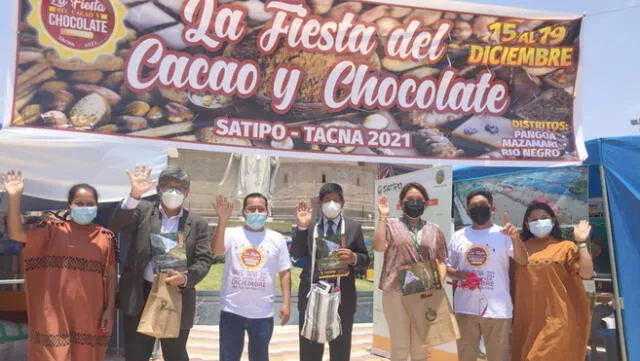 La Fiesta del Cacao llegó a Tacna para la venta de diversos productos. Foto: La República