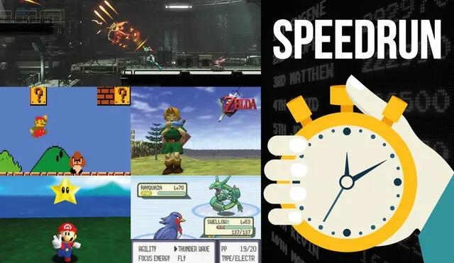 Si hablamos de speedrun, Nintendo tiene varios juegos que permiten realizar esta dinámica sin necesidad de bugs. Foto: composición LR/ Freepik