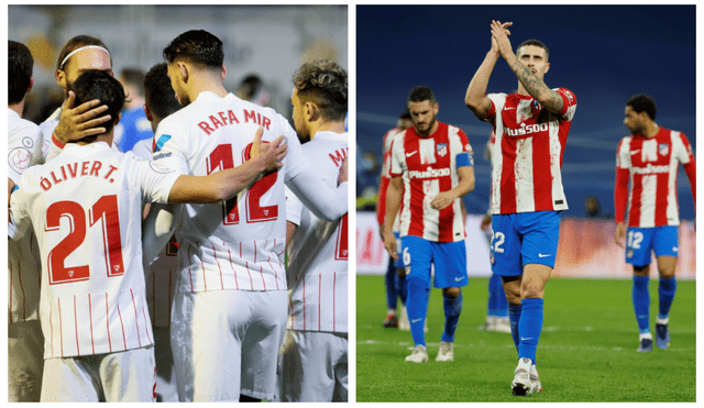 Conoce AQUÍ todos los detalles del encuentro entre Sevilla vs. Atlético Madrid por LaLiga Santander de España. Foto: composición EFE