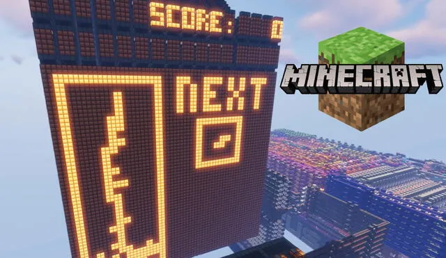 Minecraft es de los pocos videojuegos que dan libertad a sus usuarios para crear lo que deseen. Foto: composición/captura YouTube