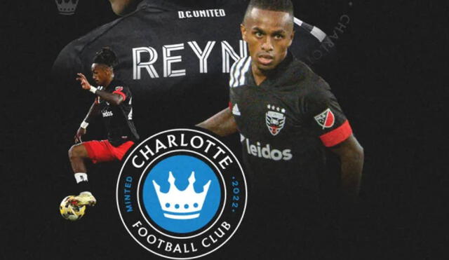 Yordy Reyna llega por una temporada al Charlotte FC, con la opción de renovar por un año más. Foto: Charlotte FC