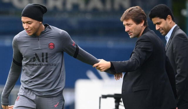 Leonardo se mostró en contra cuando el Real Madrid quiso fichar a Kylian Mbappé hace unos meses. Foto: PSG