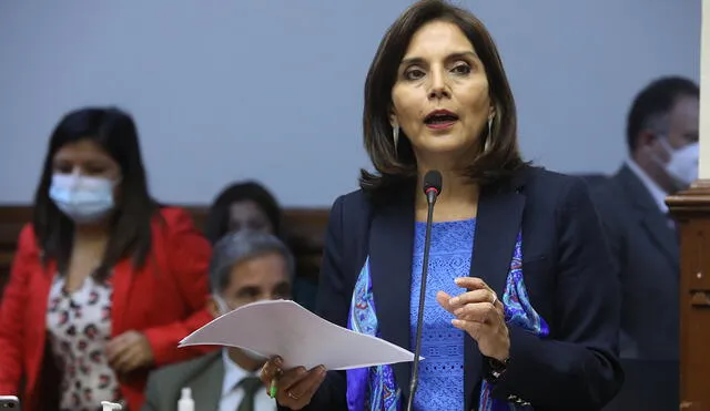 Patricia Juárez preside la Comisión de Constitución del Parlamento. Foto: Congreso de la República