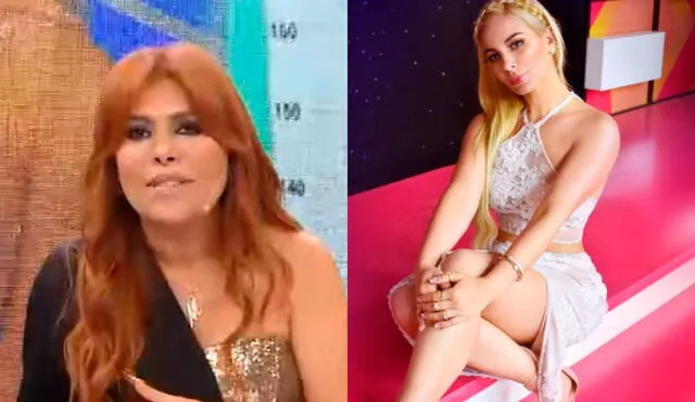 Magaly Medina criticó fuertemente a Dalia Durán por defender a John Kelvin. Foto: composición Dalia Durán/Instagram, captura ATV