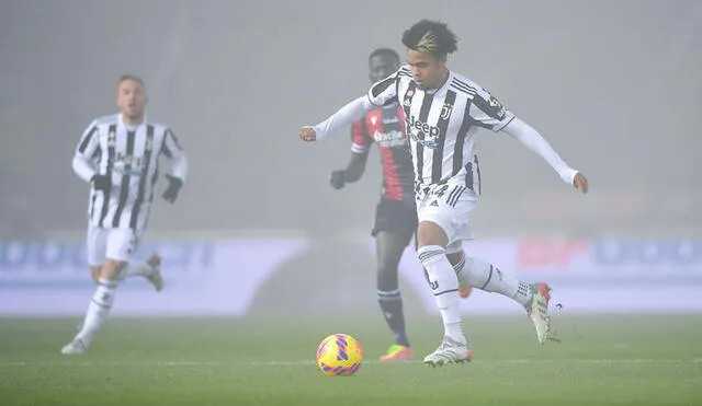 En la neblina, Juventus abrió el marcador al inicio del partido. Foto: Juventus FC