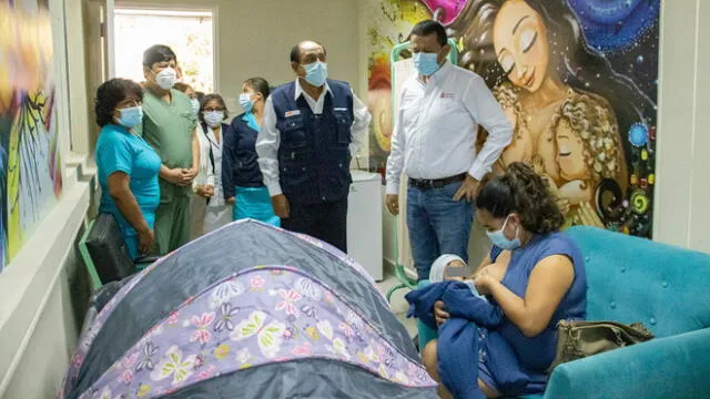 Hospital Las Mercedes de Chiclayo cuenta con lactario. Foto: Gobierno Regional de Lambayeque.