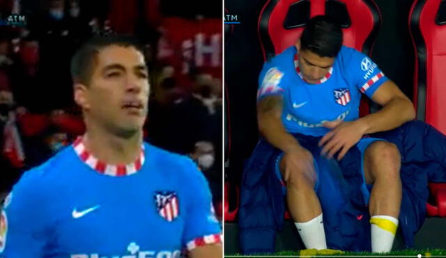 Luis Suárez llegó en la temporada 20-21 a Atlético de Madrid. Foto: captura ESPN