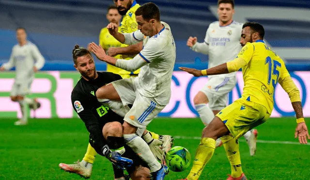 Real Madrid igualó 0-0 ante Cádiz por la fecha 18 de LaLiga. Foto: AFP