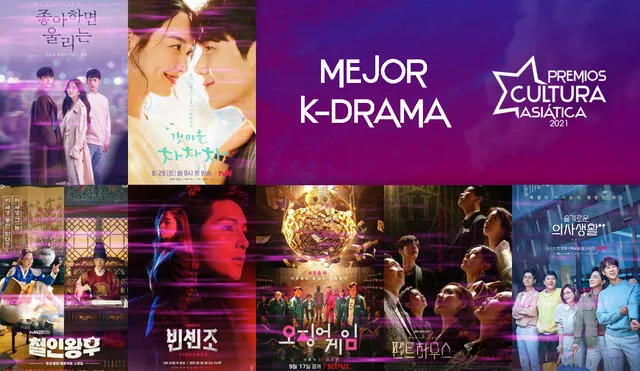 ¿Cuál fue tu serie coreana favorita en el año? Elige la que más te gustó. Foto: composición La República