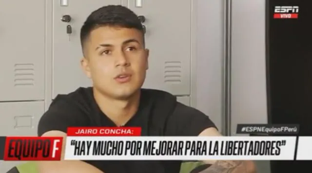 Alianza Lima: Jairo Concha. Foto: Captura ESPN