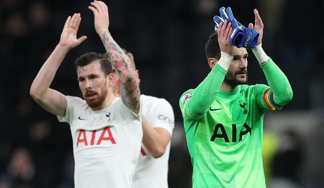 Tottenham lleva tres partidos suspendidos  en la presente Premier League: Burnley, Brighton y Leicester. Foto: Twitter Spurs