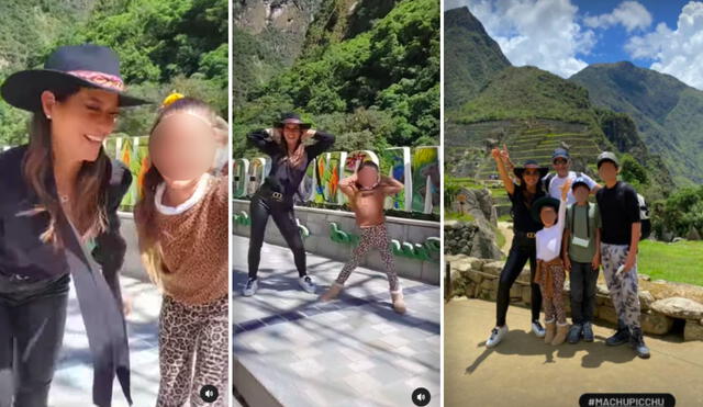 María Pía Copello organizó el viaje como celebración del cumpleaños de su hijos mayor. Foto: composición Instagram