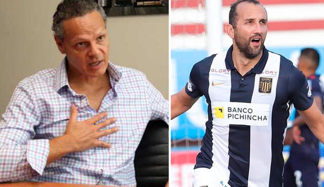 Esteban Paz cuestionó duramente a Hernán Barcos. Foto: composición Bendito Fútbol/FPF