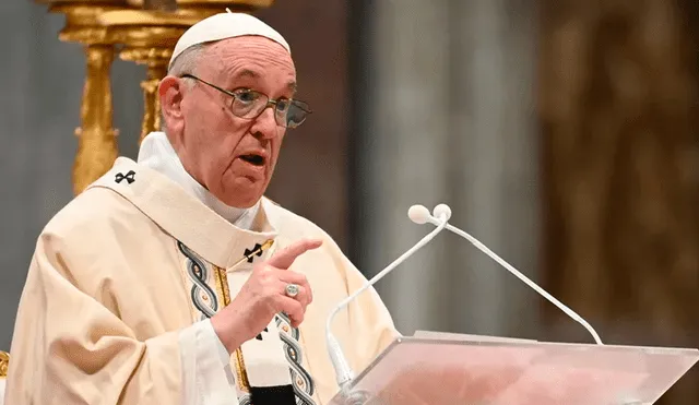 "El golpe más duro de la sociedad es el de ignorar el problema ajeno, la indiferencia", manifestó el papa Francisco. Foto: EFE