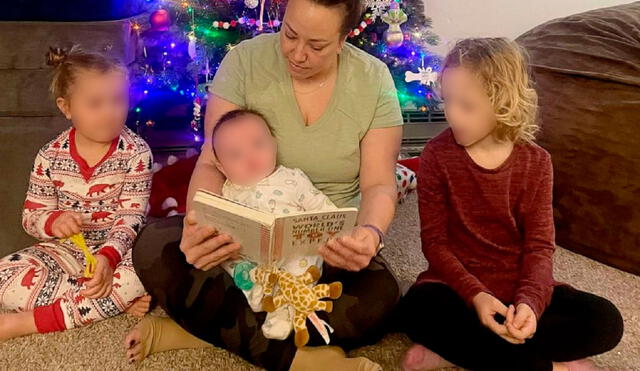 La familia Carver pasó días difíciles a causa del coronavirus, pero ya se preparan para la Navidad. Foto: ABC