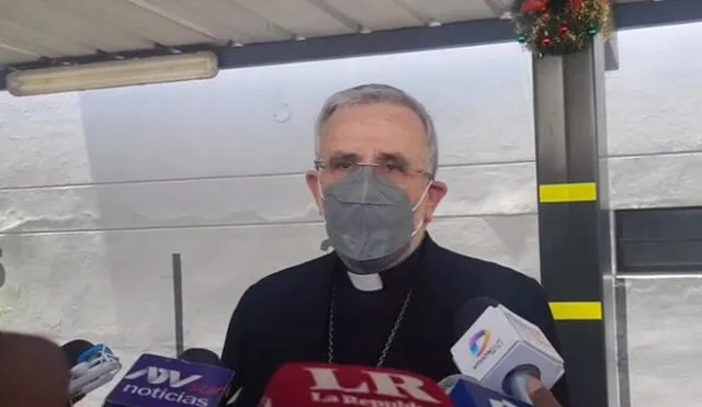 El arzobispo de Arequipa manifestó que llama la atención que haya tantos casos de corrupción. Foto: Captura transmisión La República