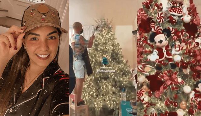 Ana Siucho y Edison Flores se encuentran muy emocionados por pasar su primera Navidad junto con su hija, Alba. Foto: composición/Ana Siuchoo/Instagram