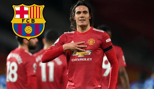 Cavani tiene contrato con el Manchester United hasta mediados del 2022. Foto: composición EFE