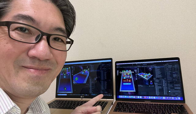 Yuji Naka desea obtener todo el feedback posible para SHOT2048, su primer videojuego móvil, el cual completó sin ayuda de nadie. Foto: Twitter