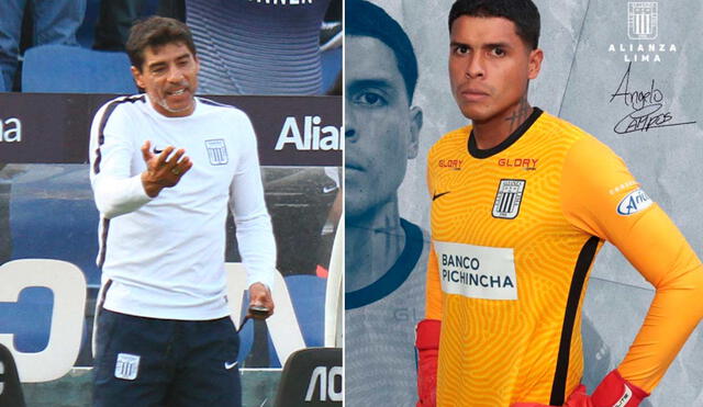 Ángelo Campos ha sido campeón con Alianza Lima en dos oportunidades, en 2017 y 2021. Foto: Líbero/Alianza Lima