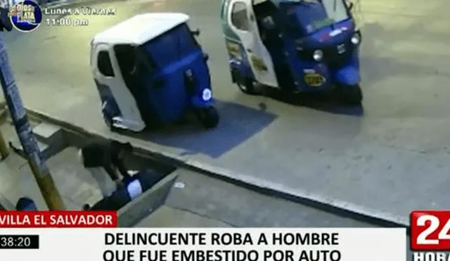 El hecho fue registrado por una cámara de seguridad. Foto: captura Panamericana TV