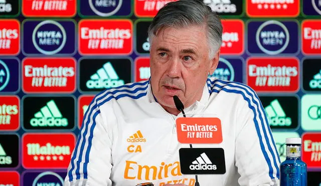 Carlo Ancelotti llegó a las 100 victorias con el Real Madrid el pasado mes de noviembre. Foto: Real Madrid