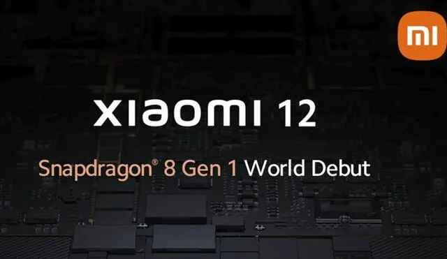 El Xiaomi 12 tendría el potente procesador Qualcomm Snapdragon 8 Gen 1. Foto: Xiaomi