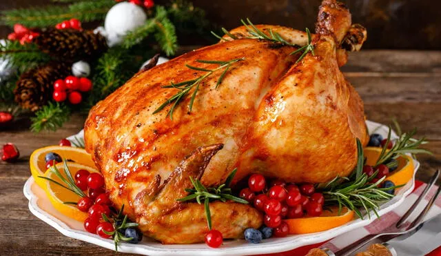 El pavo no puede faltar en la mesa de millones de familias en la cena de Navidad. Foto: vivir mejor