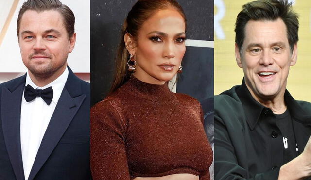 Jennifer Lopez, Leonardo DiCaprio y Jim Carrey gozan de gran popularidad. Foto: composición AFP, Jennifer Lopez/Instagram
