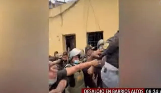 Pese a los enfrentamientos, no se registraron heridos de consideración. Foto: captura Panamericana Noticias