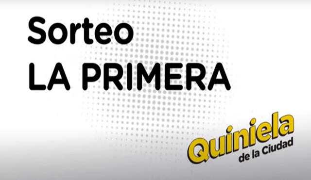 La Quiniela Primera será la siguiente que se sorteará en la Argentina. Foto: captura de la Lotería de la Ciudad