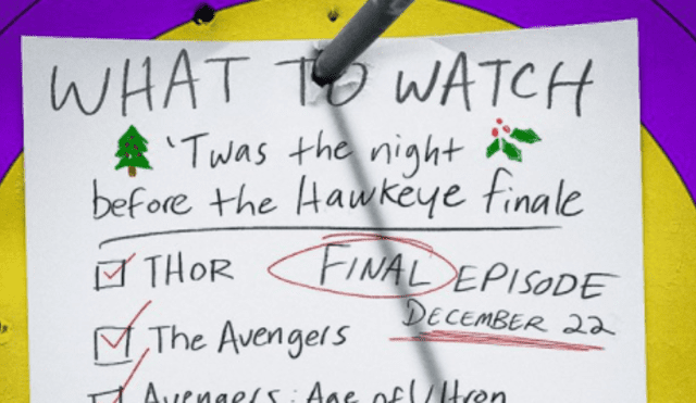 La serie Hawkeye muestra como la muerte de Natasha Romanoff afectó a los personajes. Foto: captura Twitter