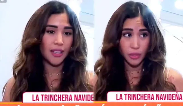 Melissa Paredes reapareció en una entrevista para Mujeres al mando. Foto: capturas Latina
