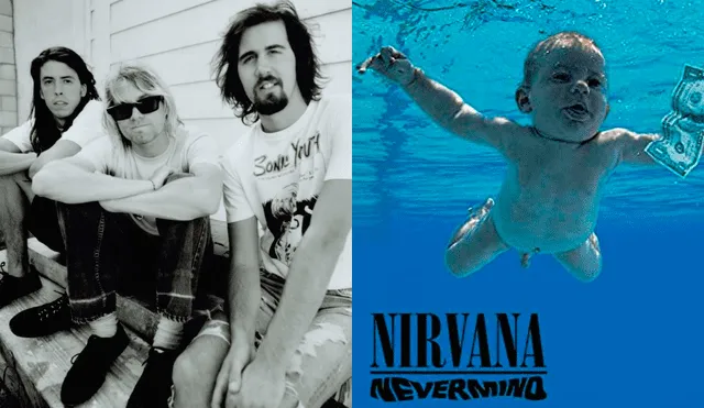 Spencer Elden demandó a los músicos, a la viuda de Kurt Cobain y a los involucrados en la sesión de fotos. Foto: composición/ Nirvana