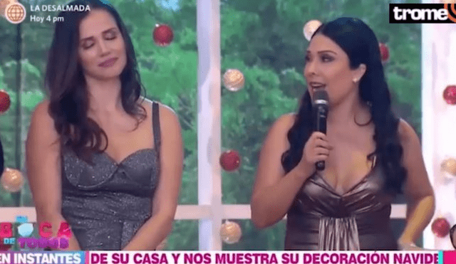 Tula Rodríguez criticó a Maju Mantilla por la broma pesada que le hizo durante la última edición del programa. Foto: captura de América TV
