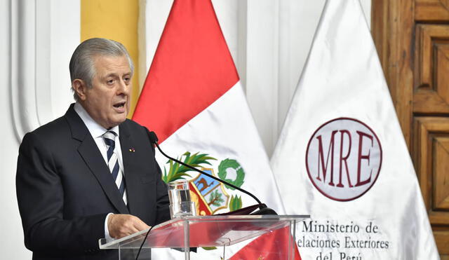 Óscar Maúrtua es la segunda persona que ocupa la Cancillería durante el Gobierno de Pedro Castillo. Foto: Ministerio de Relaciones Exteriores