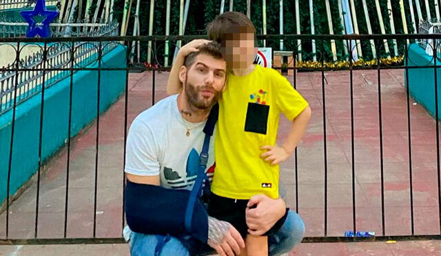Greg Michel compartió una foto con su hijo tras más de un año sin verlo. Foto: Greg Michel/Instagram