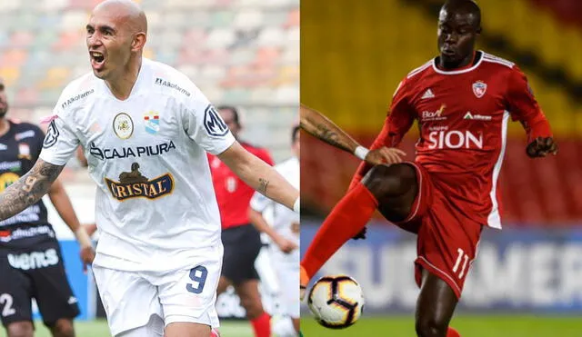 John Jairo Mosquera llega para reemplazar a Marcos Riquelme. Foto: composición/Liga 1/AFP.