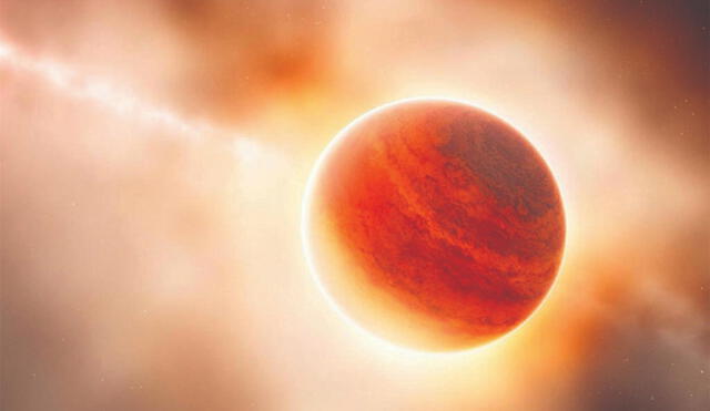 Ilustración de Kepler-70b, un exoplaneta que fue calcinado por su propia estrella y sobrevivió al desastre. Foto: NASA